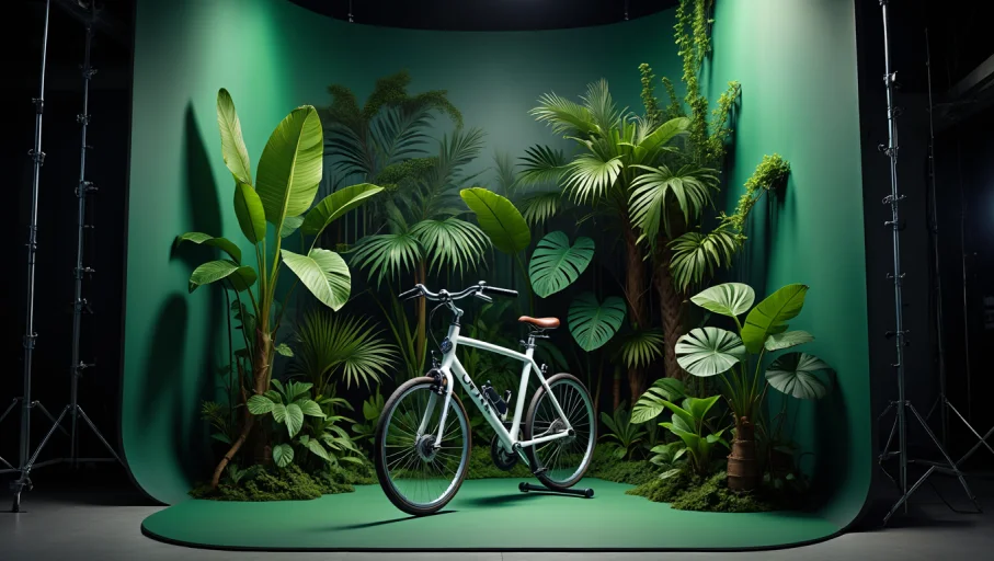 Фотосет циклорама джунгли