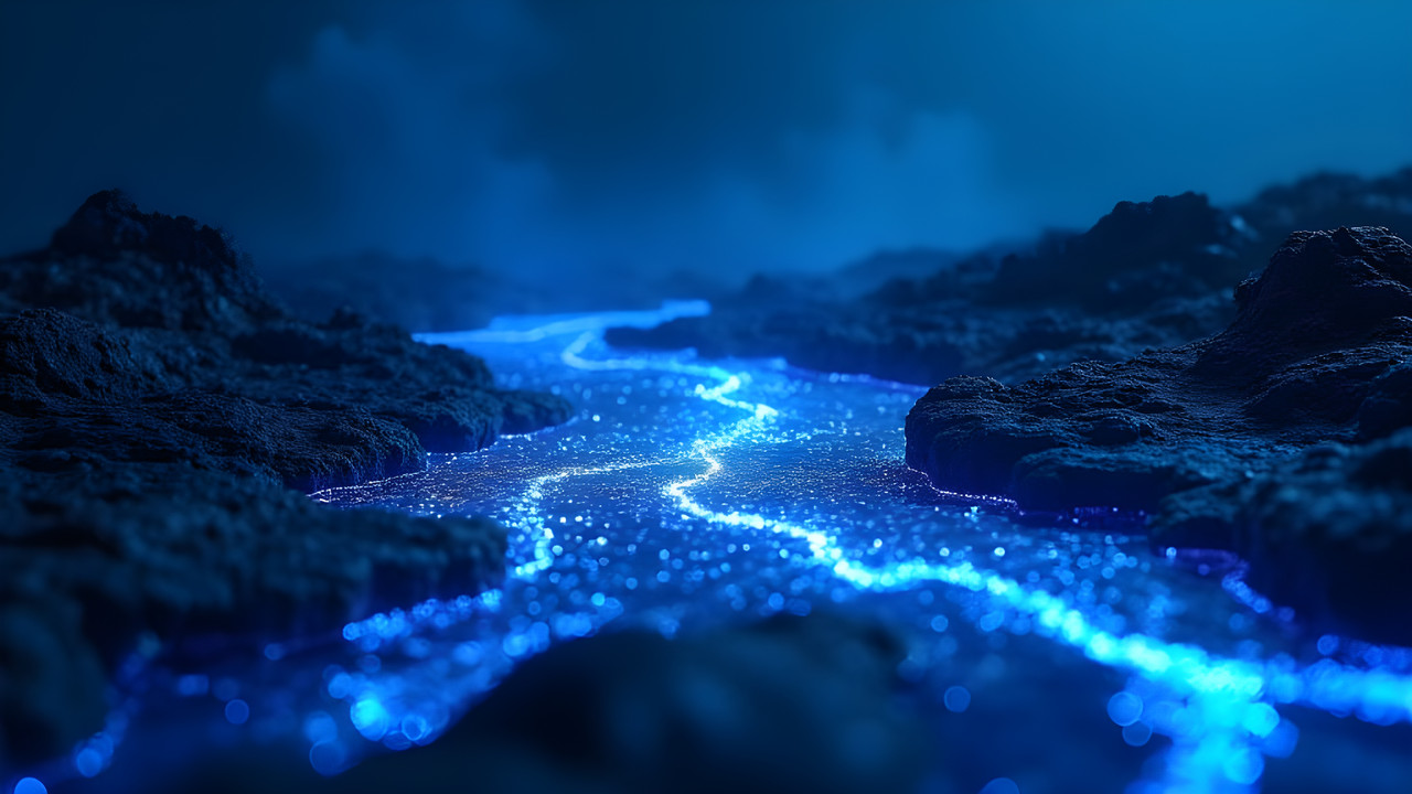 Blue Lava