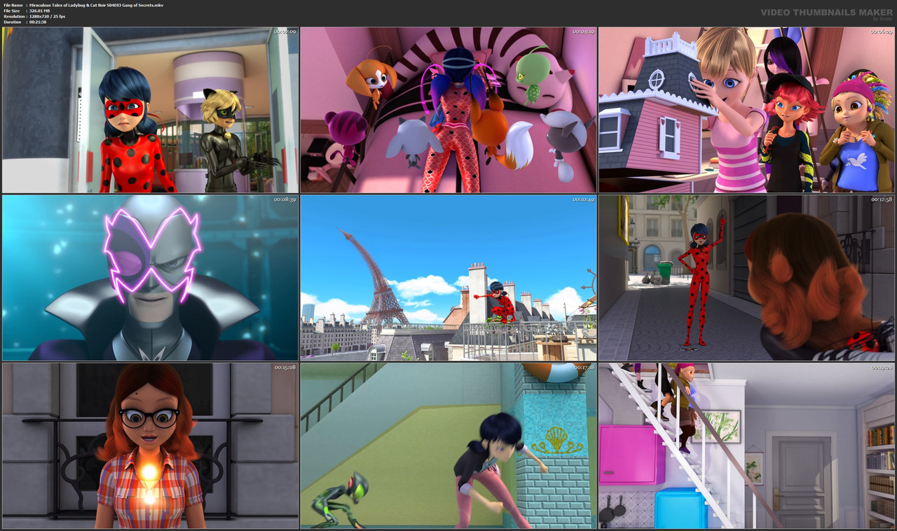 Miraculous Tales of Ladybug & Cat Noir S04E03 Gang of Secrets.mkv