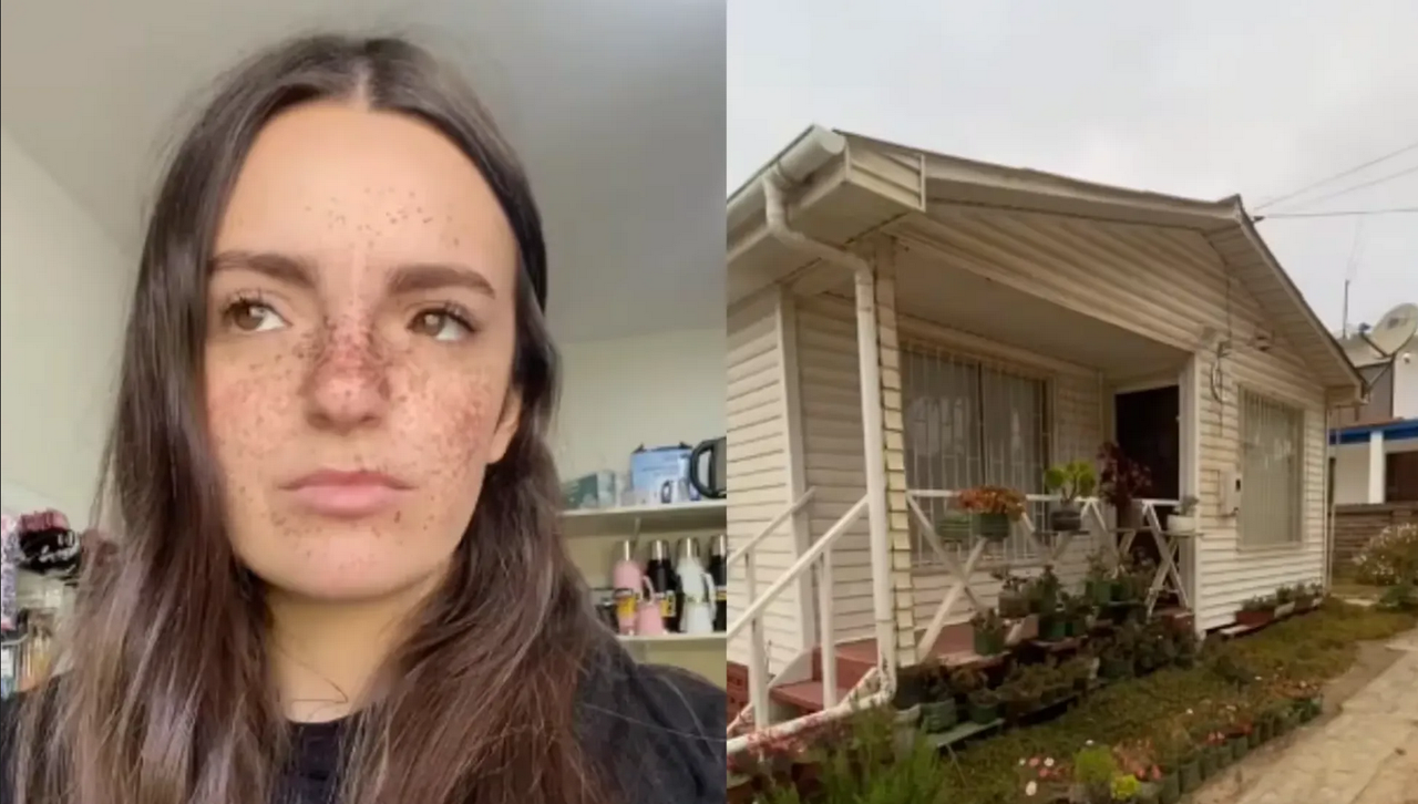 Alquiló una casa en la playa, y el sistema para abrir la puerta se hace viral