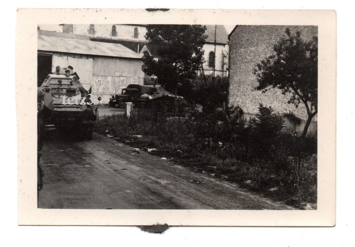 Frankreich 1940 Inf.Rgt.18 SDkfz Panzerspähwagen