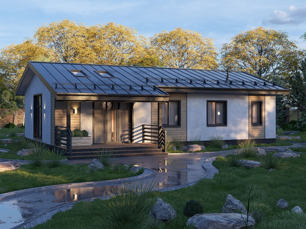 Вид на участок