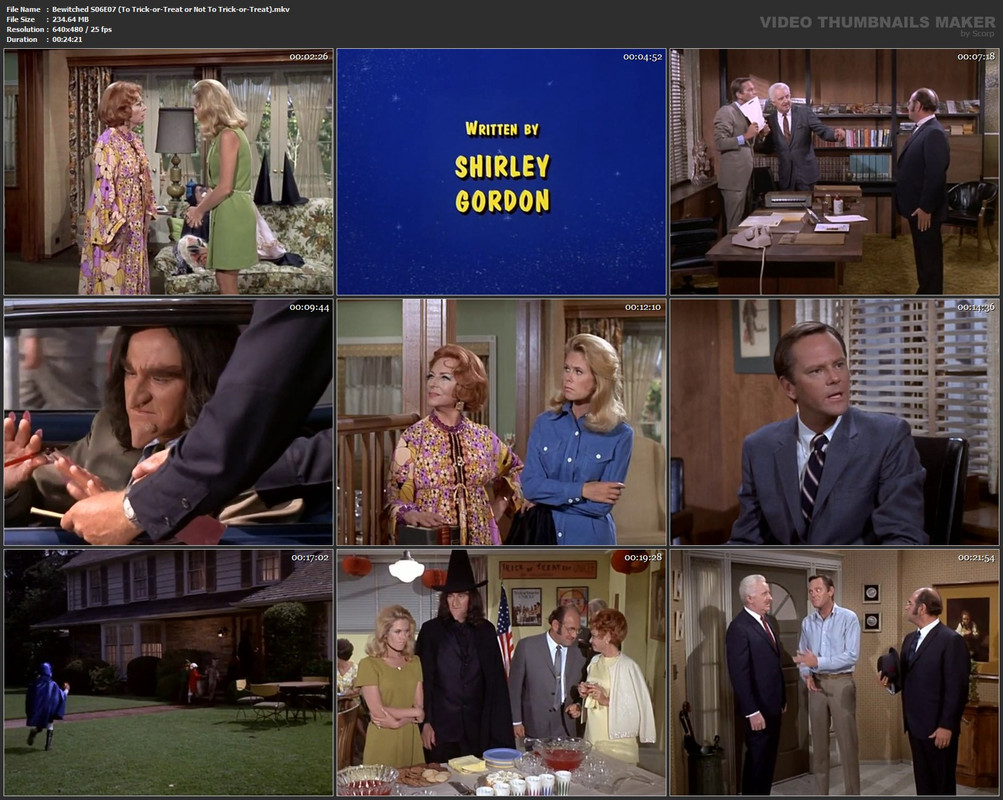 Bewitched S06E07 (To Trick-or-Treat or Not To Trick-or-Treat).mkv