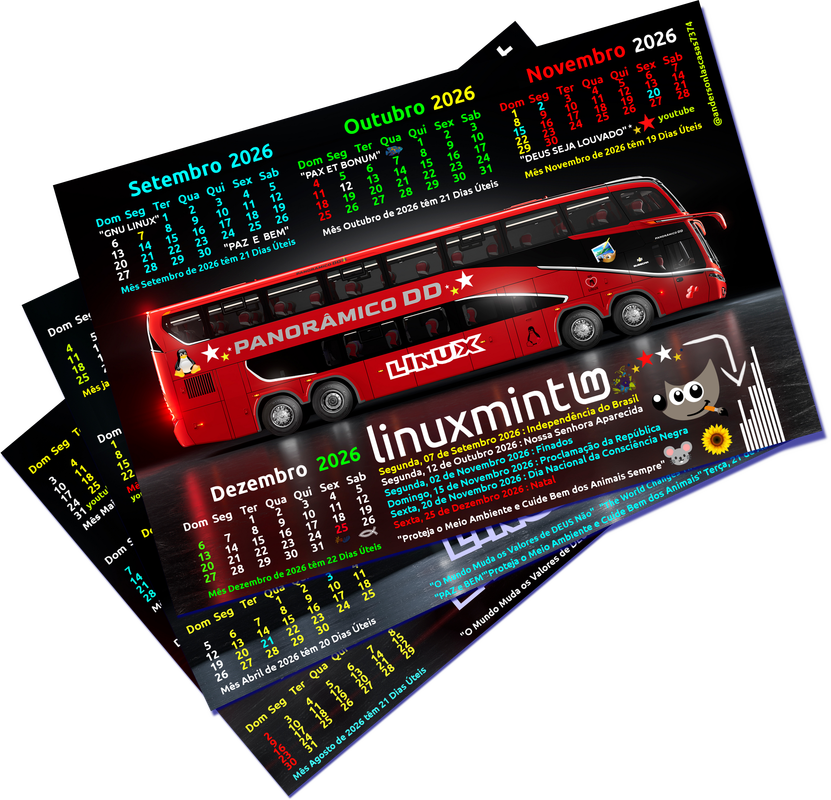 Busscar DD Panoramico NB1 Lateral Direita Calendarios SOND 2026 Extra Layers of Deep Shadows 14 Imag
