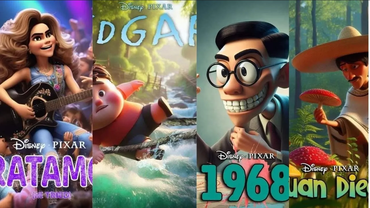 Inteligencia artificial: ¿Cómo se crean las imágenes de póster de Disney Pixar?