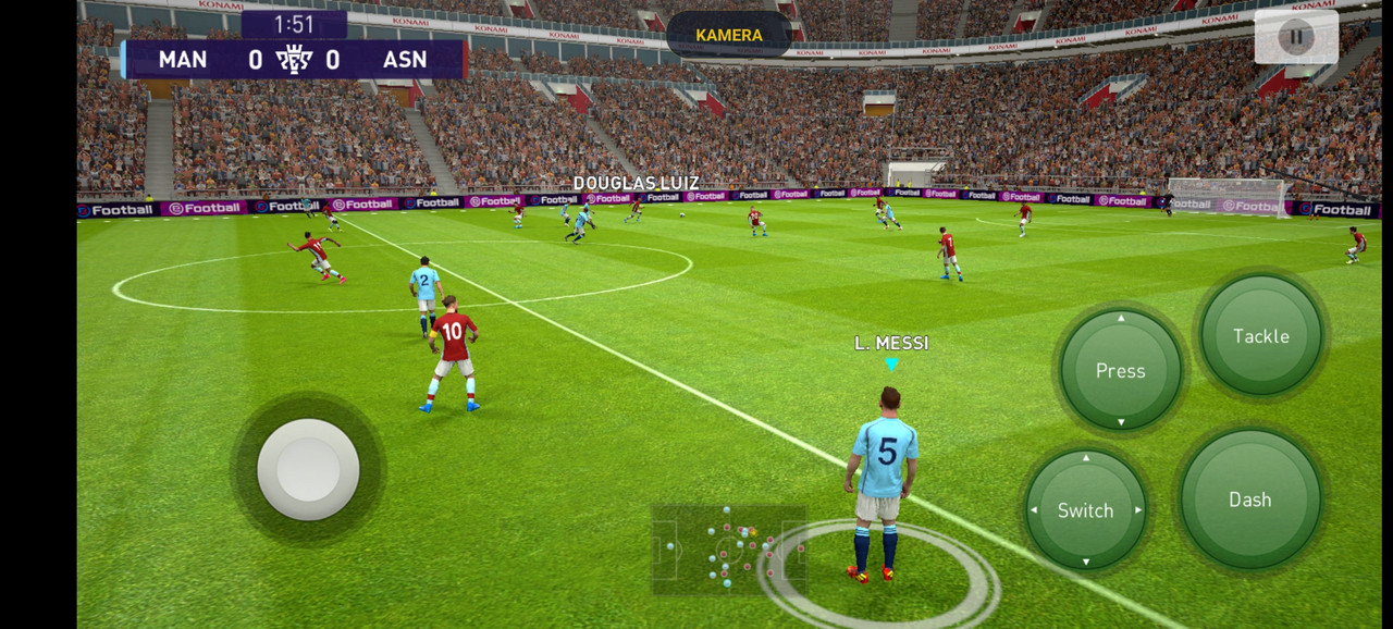 PES 2021 Mobile Player Career Mode match