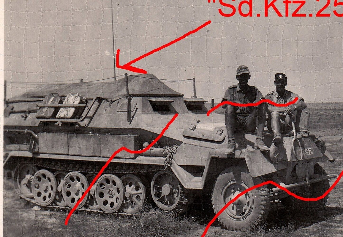 Spähwagen Sd.Kfz. 251   Afrikakorps  Technik