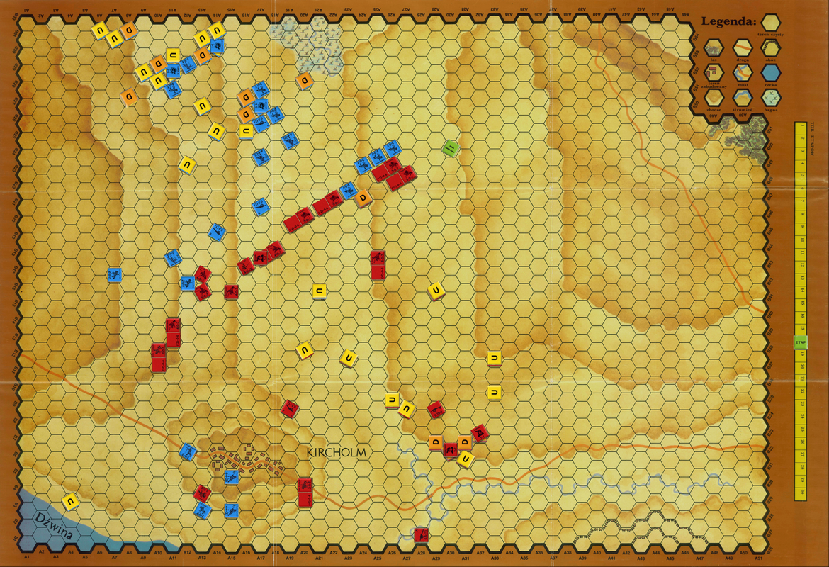 Kircholm 1605Map