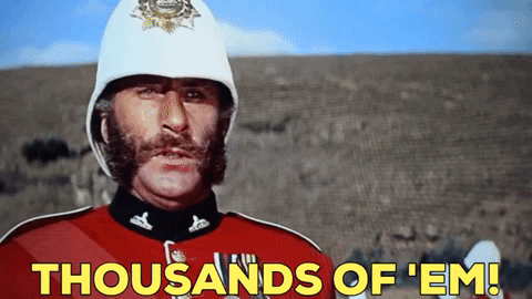 zulu thousands of them