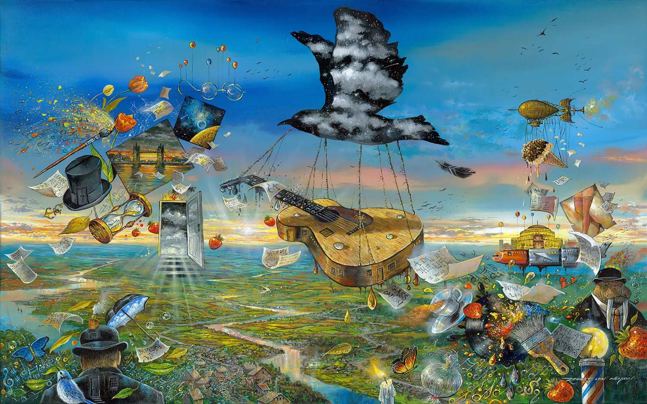 A Day in the Life 30x48 OAC 2018