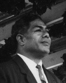 1 Tala de 1974. Samoa. Malietoa-Tanumafili-II-cropped