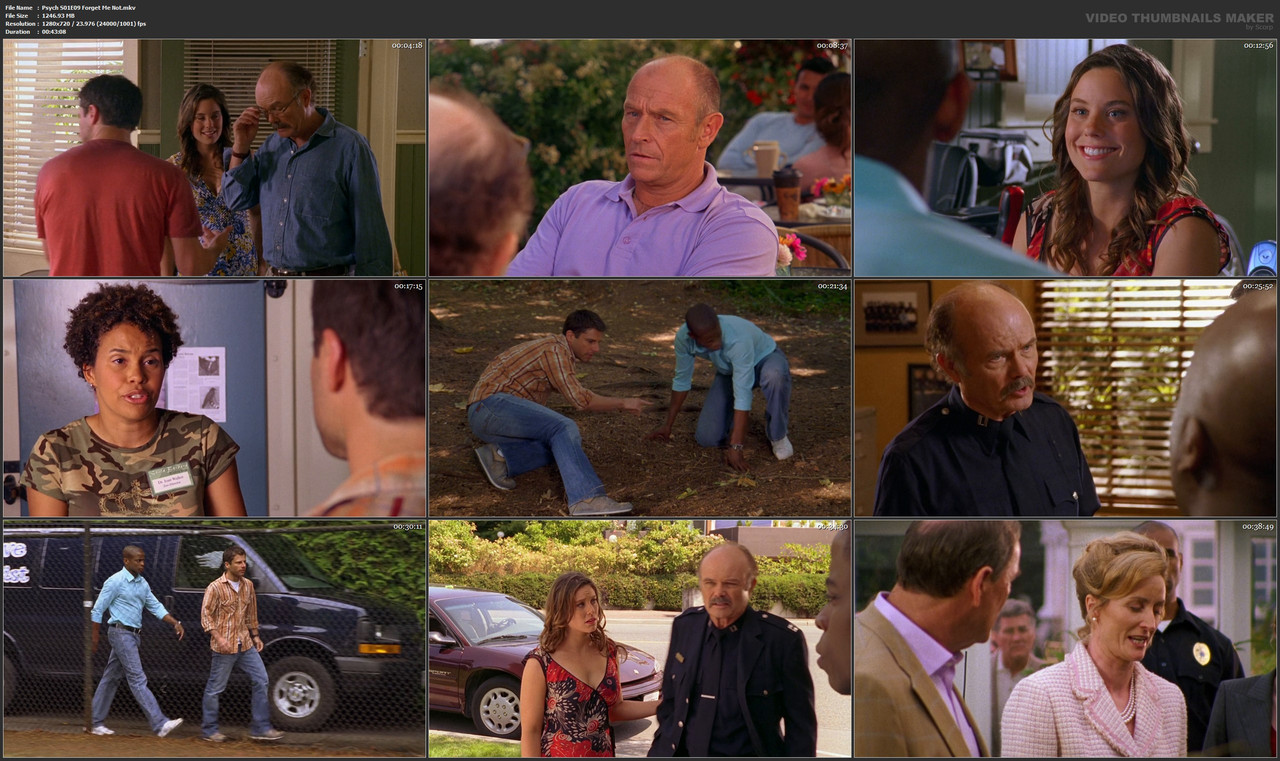 Psych S01E09 Forget Me Not.mkv