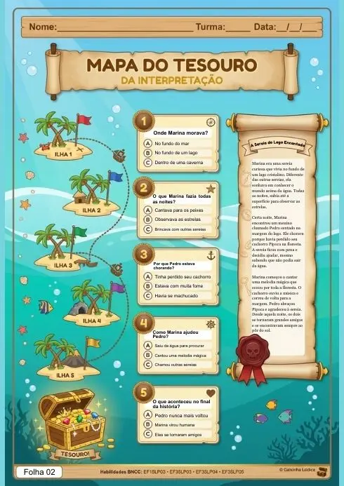 Mapa do Tesouro da Interpretação - Página 3