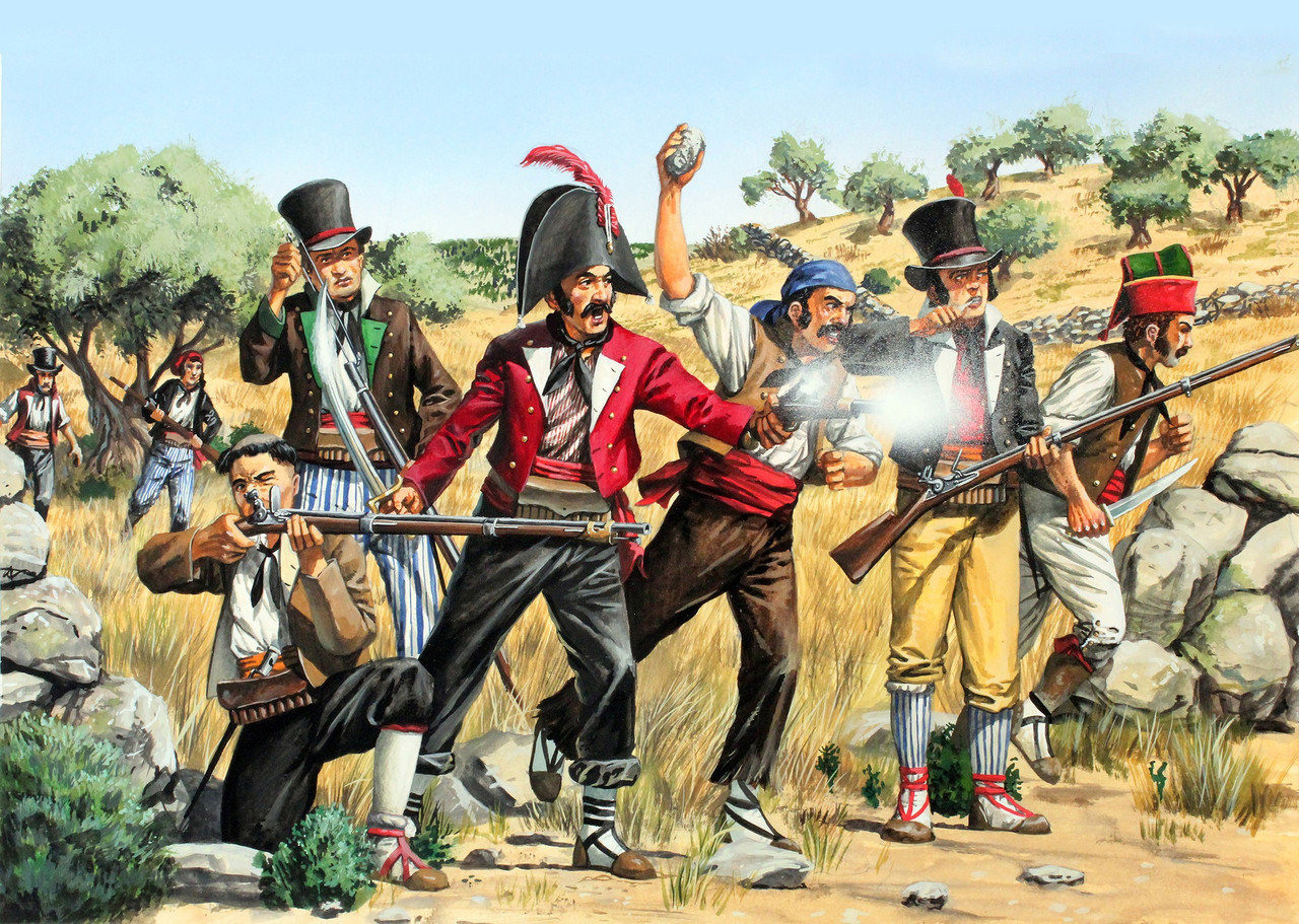 Napoleonic Spanish Guerrilla Art Perry Miniatures