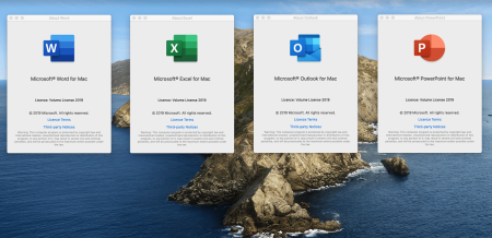 Microsoft Office 2019 for Mac 16.53 VL Multilingual