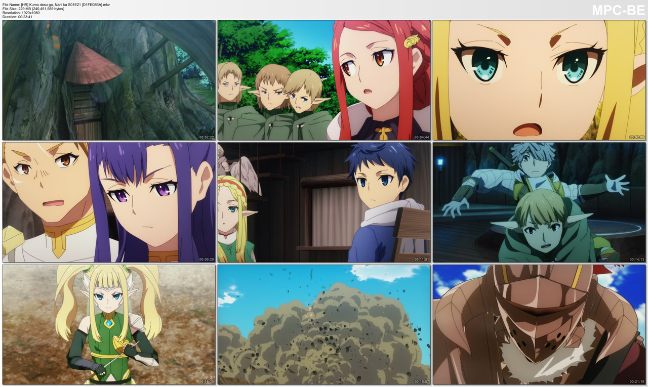 [HR] Kumo desu ga, Nani ka S01E21 [D1FE08BA].mkv_thumbs