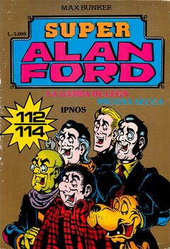 Super Alan Ford Serie Oro 038 - Numeri 112, 113, 114 (1991)