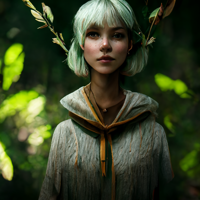 Breadsticks_pretty_female_elf_druid_with_tanned_skin_and_short__1ba0bf66-96d6-43cf-9e2a-59d350ddd8e7