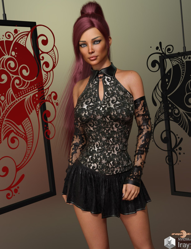 VERSUS – dForce Emo Doll IV Genesis 8-8.1F and G9
