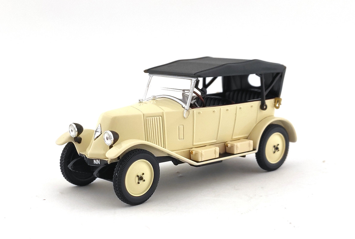 Renault 6CV Type NN Torpedo year 1925 cream-black 143 Norev (1)