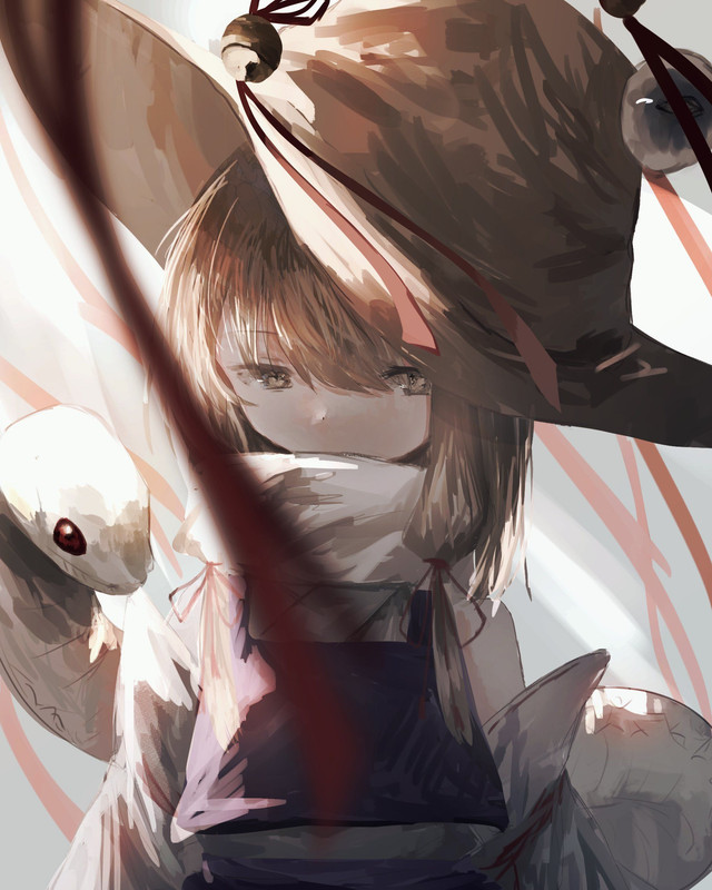 moriya-suwako-and-mishaguji-touhou-drawn-by-agasa-akasa-anodan-1ea99a2c7c414314e24cc2001bddd11a-1