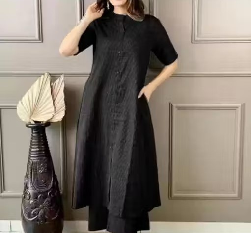 Women kurti set, Cotton Co-ord set Color 1 (KS168)