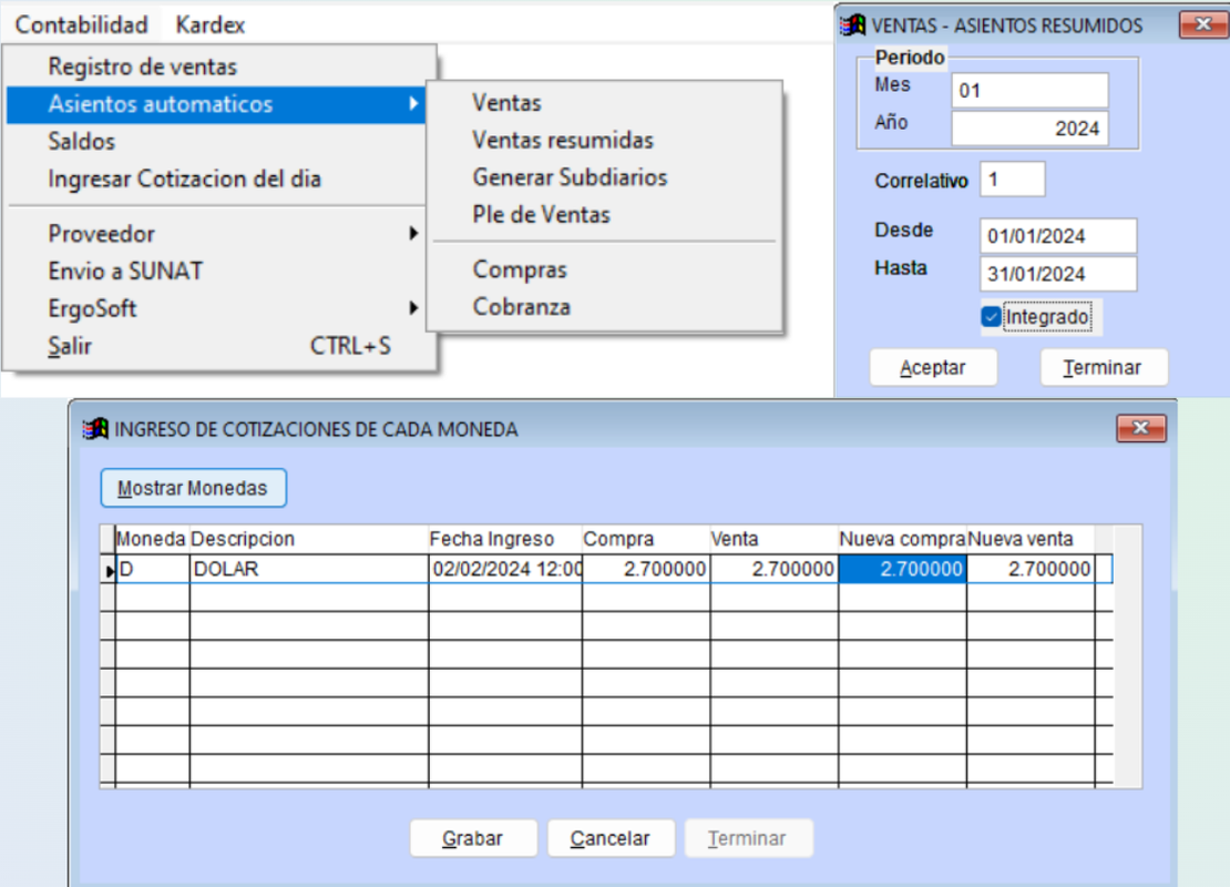 Interface Contable 2