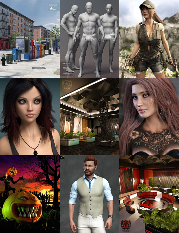 DAZ Bundle 13102019 DAZ Bundle 13102019