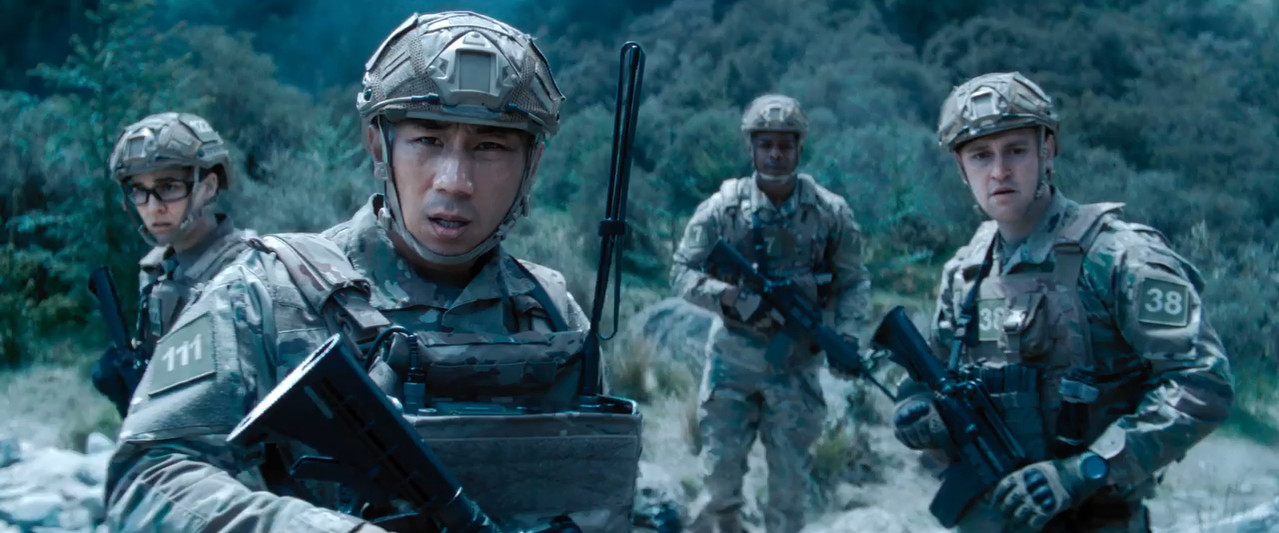 War Machine 2026 WebRip [Hindi + Tamil + Telugu + English] 480p, 720p ESub Screenshot