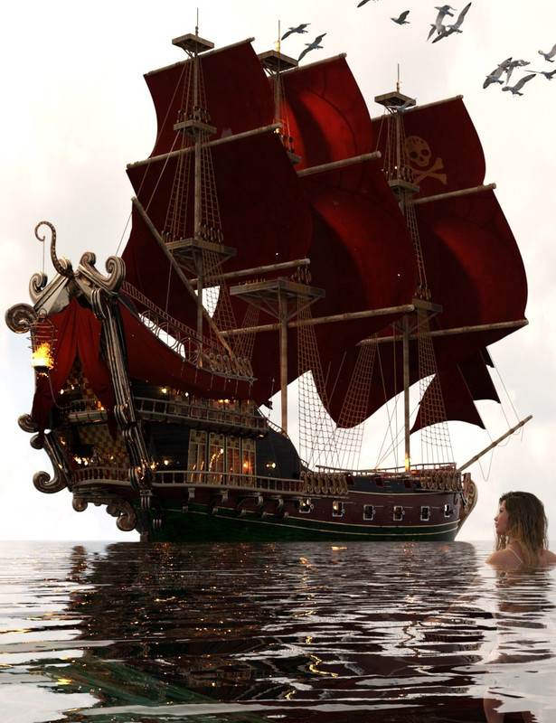 PW Pirate Ship Poseidon