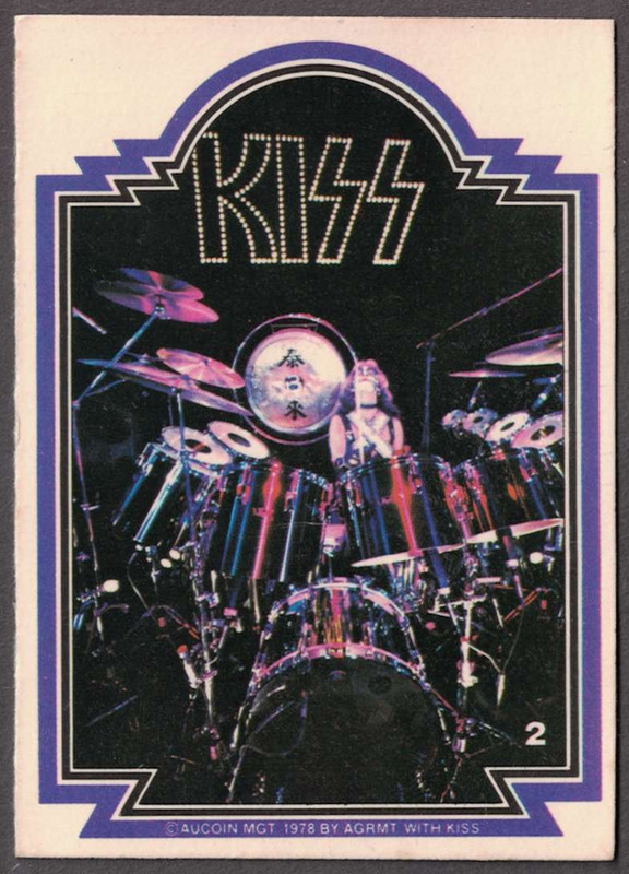 1978 Donruss KISS Series 1 AUCOIN Trading Cards - You Pick