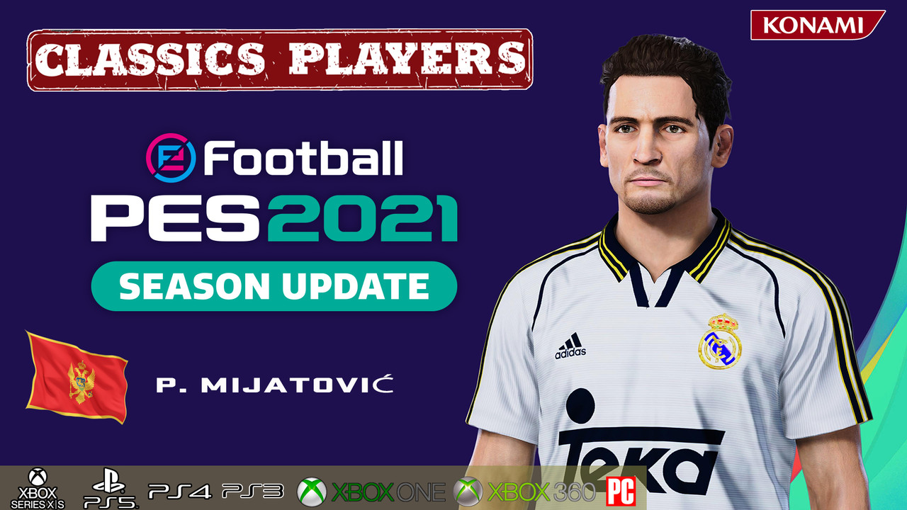 CARATULA CLASSICS PLAYERS PES 2021