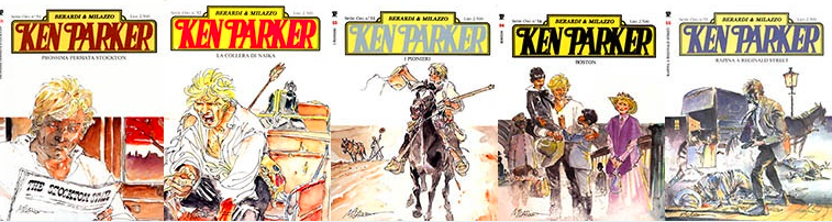 Ken Parker serie Oro N.51 al N.55 (Parker 1993)