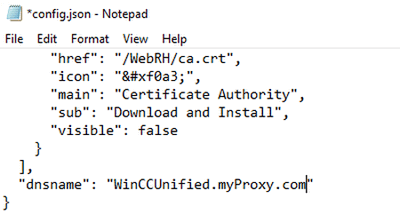 Internet access to a WinCC Unified Runtime Internet access to a WinCC Unified Runtime