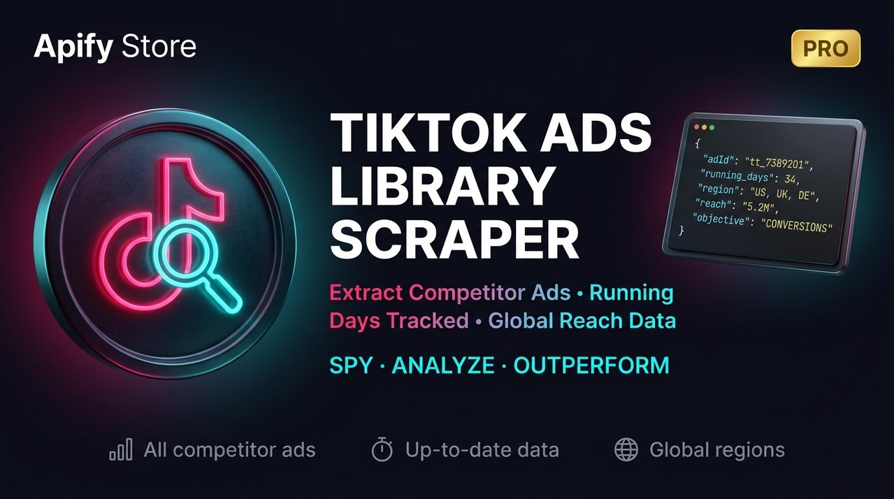 TikTok Ads Library Scraper