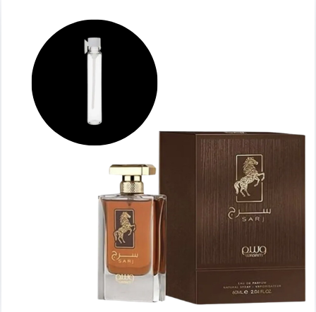 Amostra Lattafa Wasam Sarj Eau 100ml 1ml