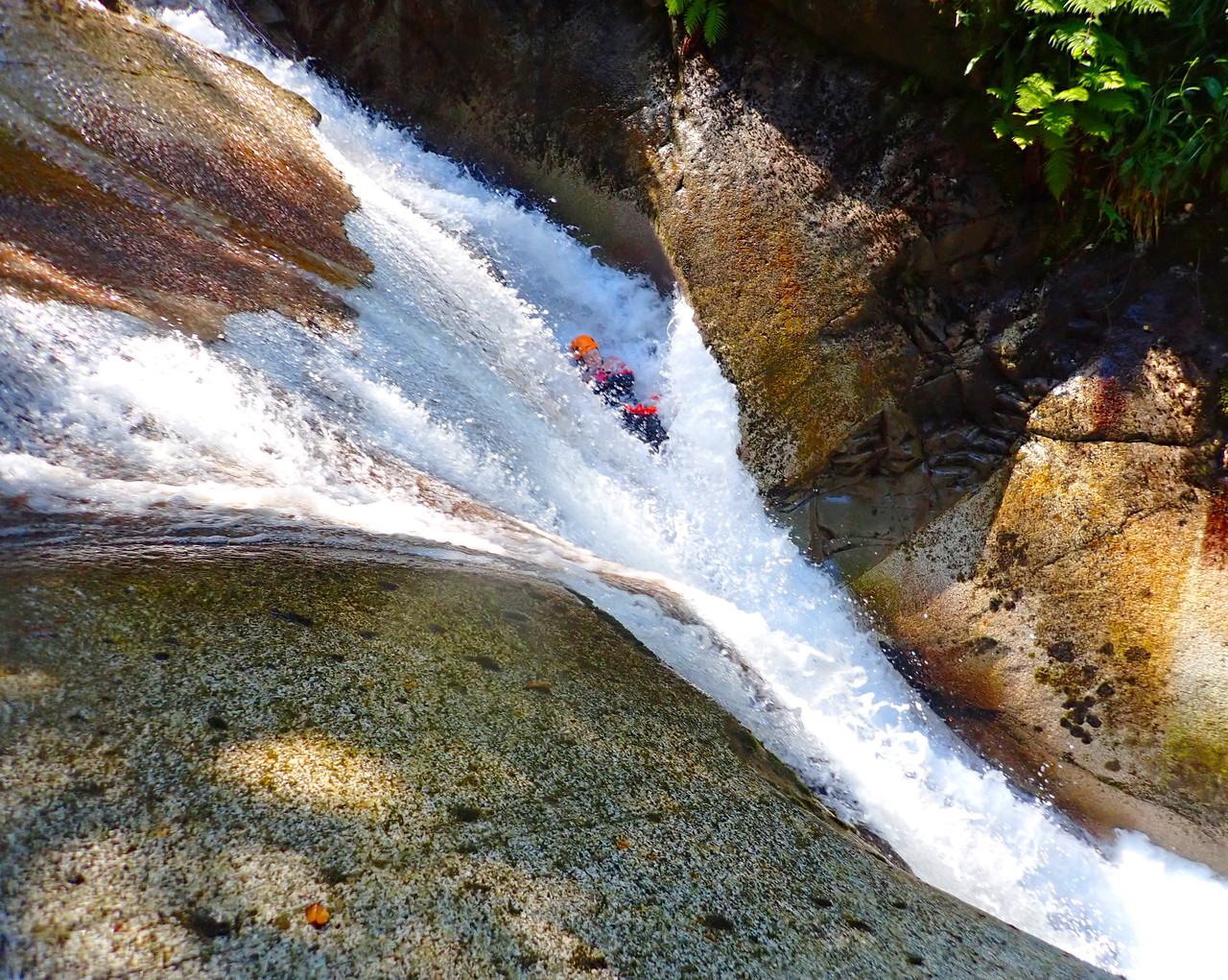 Saut canyoning Ossau