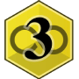The icon used to display levels ranked as Class 3.
