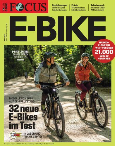 Focus E-Bike Testmagazin Mai 2024