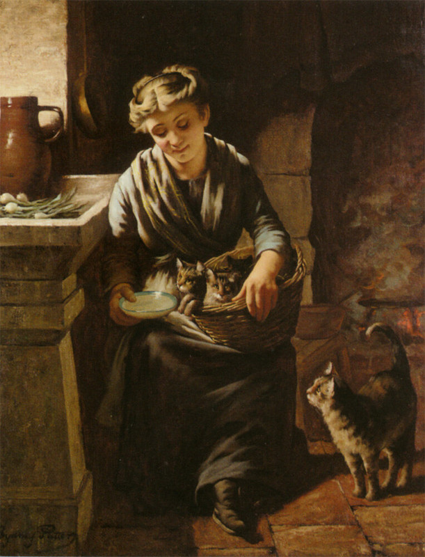Potter-Sydney-A-Helping-Hand-Oil-On-Canvas-large