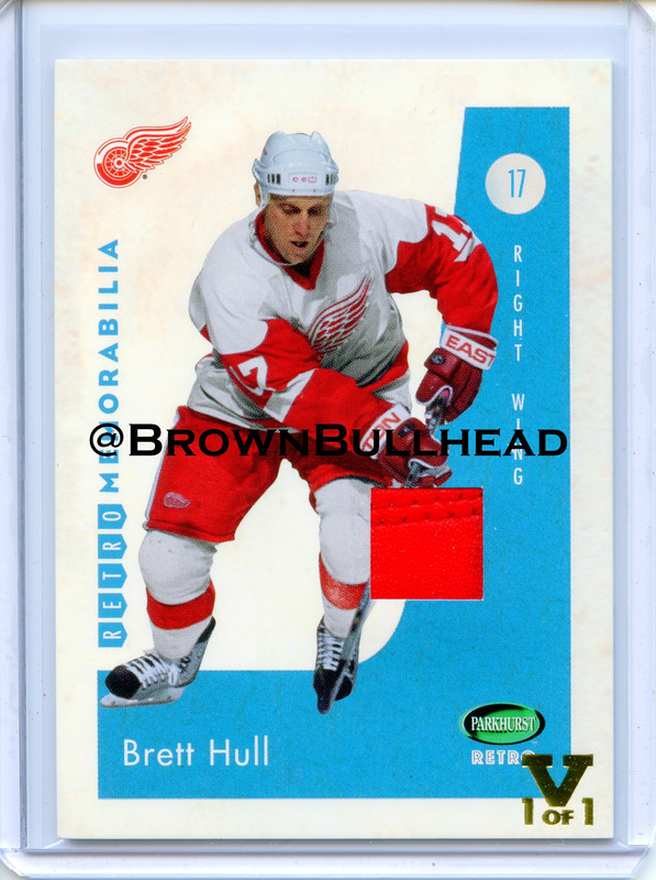 Memorabilia RM-30 Brett Hull Detroit Red Wings COPY 7A