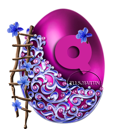 Huevo decorado Q