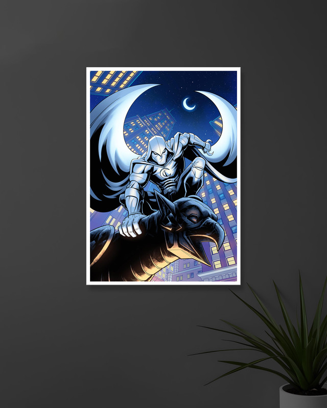 Moon Knight #01 | Marvel Movies | TV Series | Superhero Posters