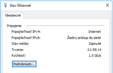 Gigabit Ethernet iba 100Mbps