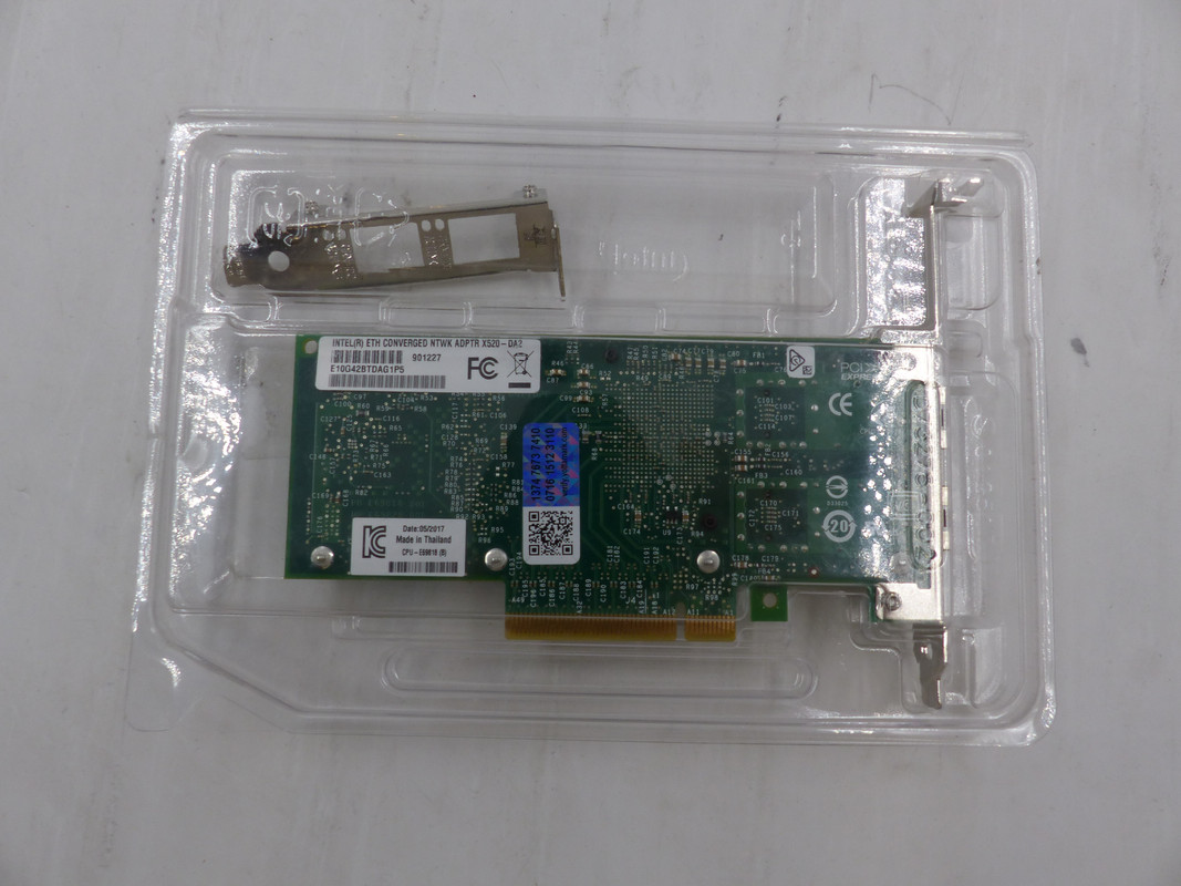 X520-DA2 INTEL 10GB ETHERNET DP NIC SERVER ADAPTER E10G42BTDAG1P5 A01-01P X520-DA2 INTEL 10GB ETHERNET DP NIC SERVER ADAPTER E10G42BTDAG1P5 A01-01P