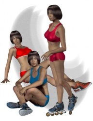 Daz3 D V4 Running Shoes Pack ps ac2154