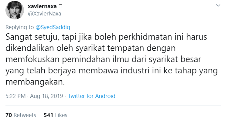 screenshot twitter