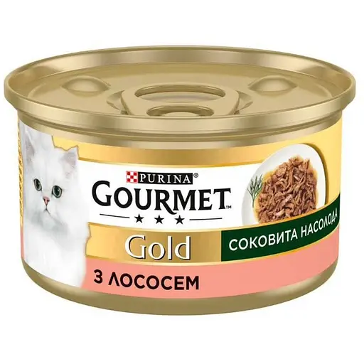 Gourmet Gold з лососем, соковита насолода, 85г