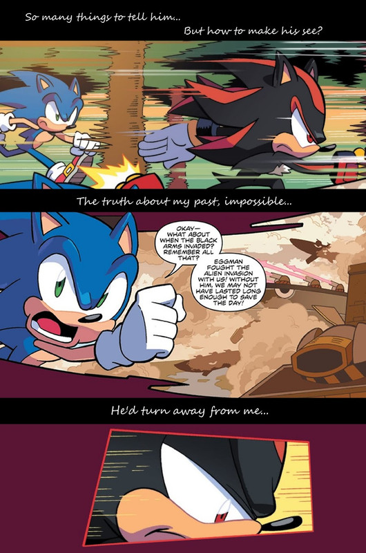 They don't say it out loud, but they know - MysteryShadow29 - Sonic the  Hedgehog (Archie Comic) [Archive of Our Own]