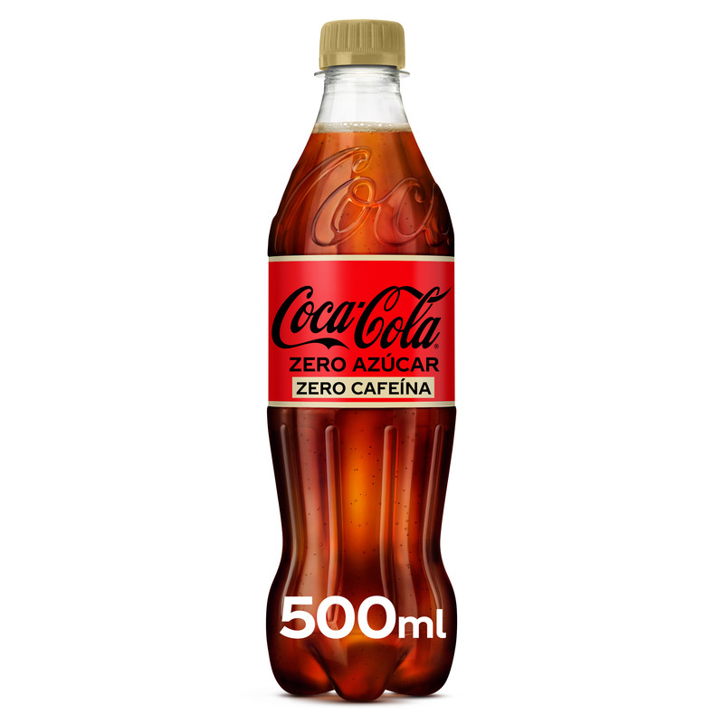 Coca-Cola Zero Azúcar Zero Cafeína Botella 500Ml